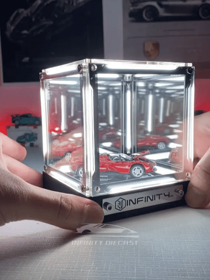 Infinity Mirror Display for 1:64 Collectors